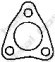 Прокладка глушителя Mazda 626 5