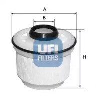 Фильтр топлива 2604500 UFI