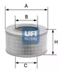 Элемент воздушного фильтра 2717700 UFI