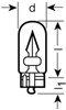 Лампочка 2845 OSRAM