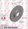 Тормоз дисковый передний 285351320 ZIMMERMANN