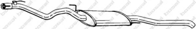 Глушитель  285703 BOSAL