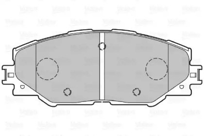 Тормозные колодки 301078 VALEO