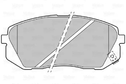 Колодки 301324 VALEO