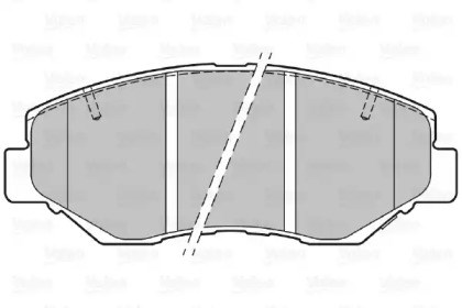 Колодки тормозные 301757 VALEO