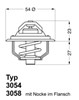 Авто термостат Opel Rekord D