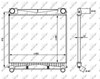 Радиатор интеркуллера 30911 NRF