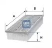 Автомобильный фильтр воздуха 3096100 UFI