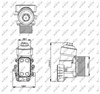  Корпус масляного фильтра 31355 NRF