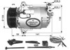 Компрессор климатической установки 32427 NRF