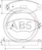 Колодки 37040 ABS