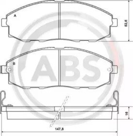 Колодки 37130 ABS