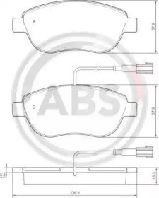 Колодки 37282 ABS