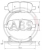 Колодки тормозные дисковые комплект 37321 ABS