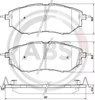 Передние тормозные колодки 37502 ABS