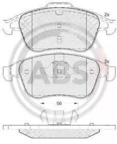 Колодки 37744 ABS