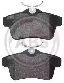 Задние тормозные колодки 37762 ABS