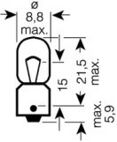 Лампа накаливания 3893-02B