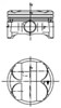 Натяжители цепи 40086600 KOLBENSCHMIDT