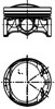 Поршень в сборе 40251600 KOLBENSCHMIDT