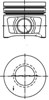 Поршня на 1 цилиндр, STD 40387600 KOLBENSCHMIDT