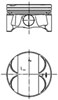 Поршень в сборе 40395600 KOLBENSCHMIDT