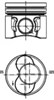 Поршень в сборе 40422610 KOLBENSCHMIDT