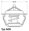 Авто термостат 445083D WAHLER