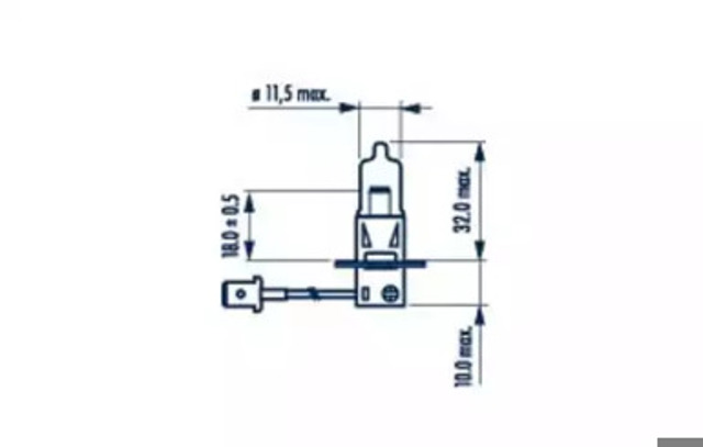 Лампочка галогенная 48321 NARVA