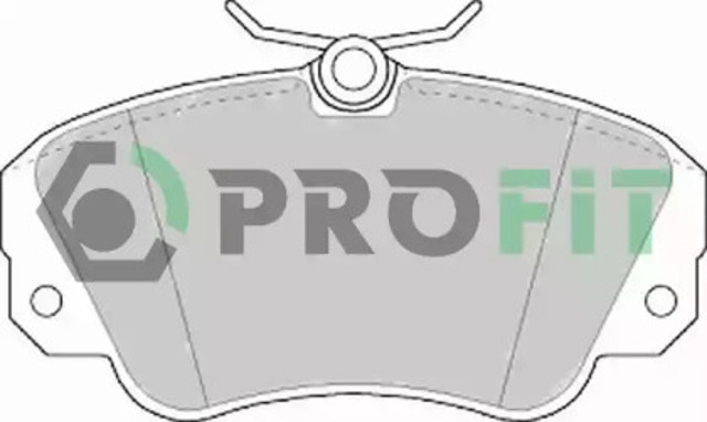 Передние тормозные колодки 50000686 PROFIT