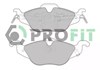 Передние тормозные колодки 50001293 PROFIT