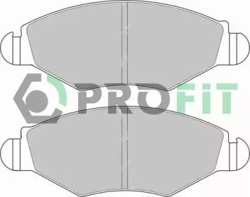 Колодки тормозные дисковые комплект 50001378 PROFIT
