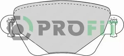 Задние тормозные колодки 50001416 PROFIT