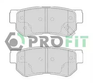 Комплект задних колодок 50001606 PROFIT