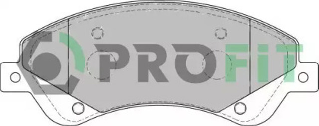 Колодки тормозные дисковые комплект 50001929 PROFIT