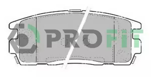 Колодки тормозные дисковые комплект 50001935 PROFIT