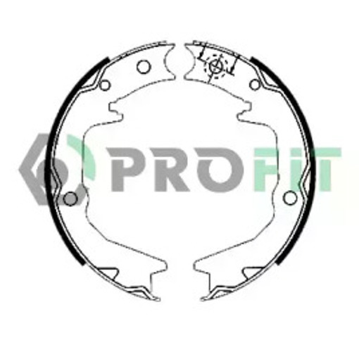 Тормозные колодки стояночного тормоза 50010011 PROFIT