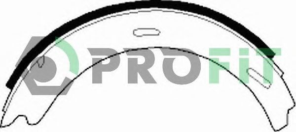 Тормозные колодки стояночного тормоза 50010196 PROFIT