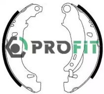 Колодки тормозные задние, барабанные 50010576 PROFIT