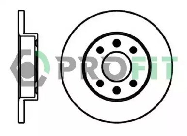 Тормозной диск 5010-0055