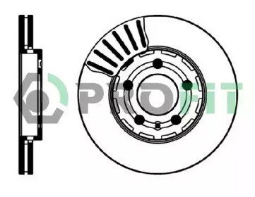 Тормозной диск 5010-0927