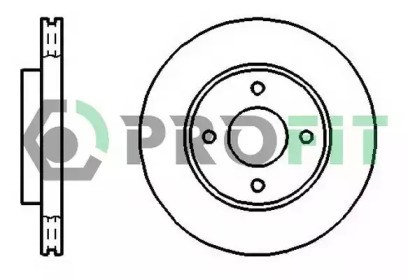 Тормозной диск 5010-1072