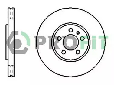 Тормозной диск 5010-1221