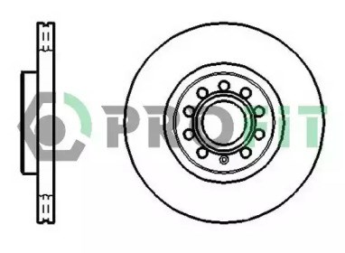 Ротор гальмівний 50101305 Profit