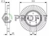 Передний тормозной диск 50101630 PROFIT