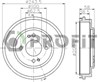 Барабан тормозной задний 50200043 PROFIT