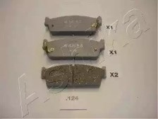 Комплект тормозных колодок 51-01-124