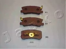 JAPKO 51505 Колодки тормозные задние дисковые в наличии Киев