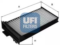 Фільтр салону вугільний 5310400 UFI