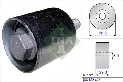 Паразитный ролик ГРМ 532066110 INA